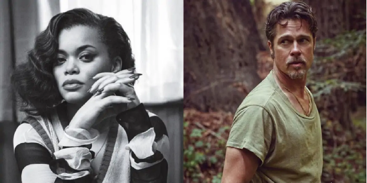 Brad Pitt and Andra Day flirted backstage at the Oscars