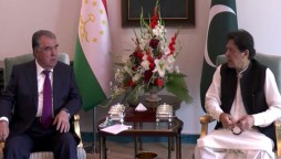 PM Imran meets Tajik President
