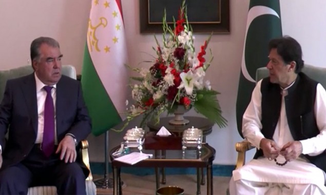 PM Imran meets Tajik President