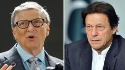PM Imran Bill Gates phone call
