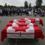 Ontario Attack: Burial Ceremony held For Muslim Family Draped In Canadian flags