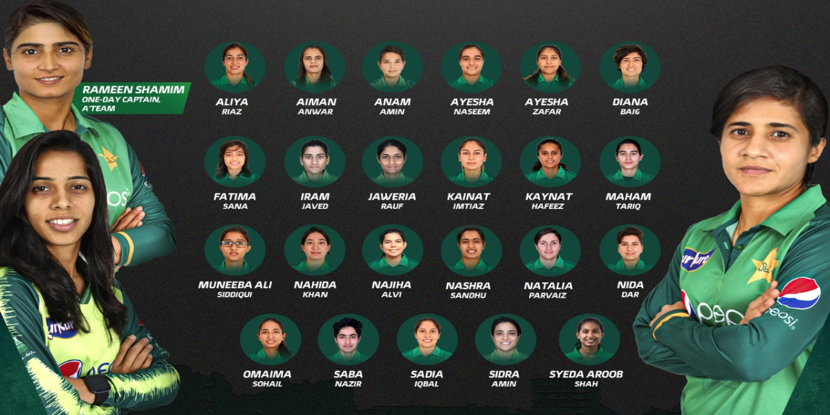 Pakistan women squad for West Indies tour