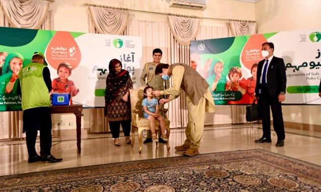 PM Imran Khan Launches five-day anti-polio drive nationwide