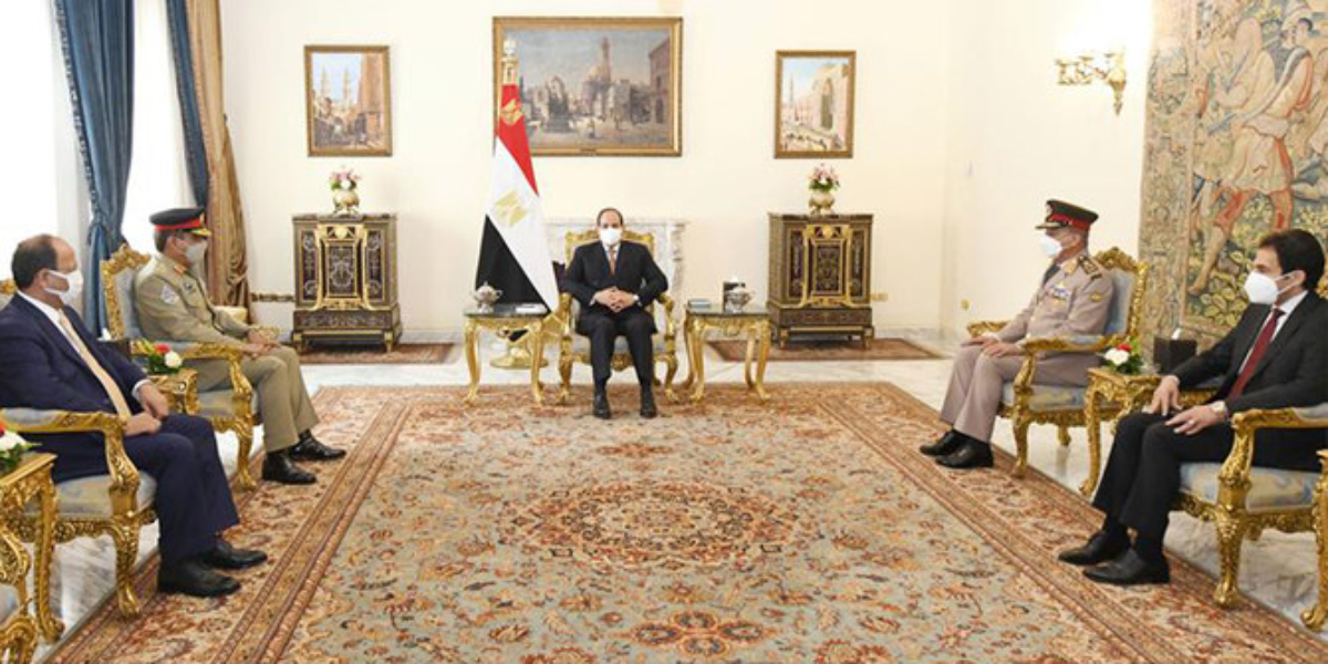 CJCSC met Egyptian President