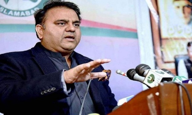 Fawad Chaudhry criticizes ECP for protesting against the election bill