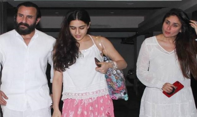 How did Sara Ali Khan react after meeting her new stepbrother?