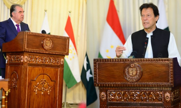 “Pakistan, Tajikistan desire a peaceful solution to Afghan conflict”: PM Imran