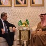 Foreign Minister Qureshi and Saudi counterpart discuss bilateral relations 