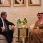 Foreign Minister Qureshi and Saudi counterpart discuss bilateral relations 