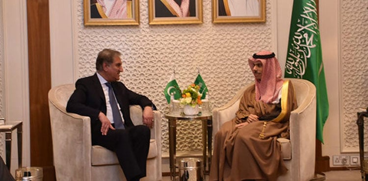 shah mehmood with saudi