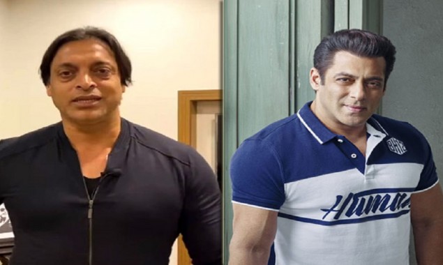 Shoaib Akhtar said his favorite Bollywood actor is Salman Khan