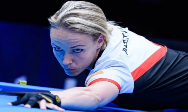 World Pool Championship: Kelly Fisher, Veronika Ivanovskaia and Jasmin Ouschan through to last 64