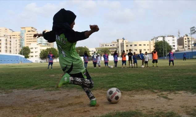 Girls from Lyari blaze trail into football