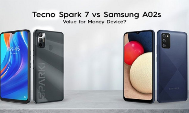 TECNO Spark 7 vs Samsung Galaxy A02s; Budget-Friendly Smartphones Under RS20,000