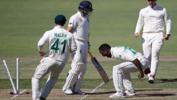 Rabada Almost Recreates Infamous Root Celebration, But Stops Just Short