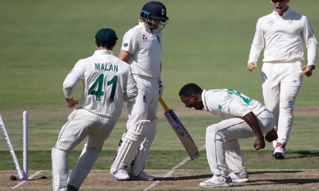 Rabada Almost Recreates Infamous Root Celebration, But Stops Just Short