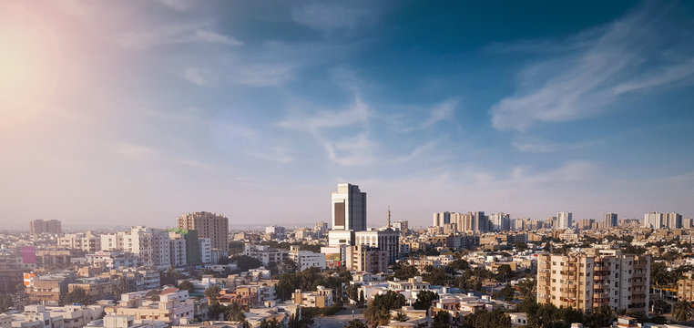 karachi sky line