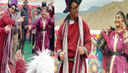 Aamir Khan & Kiran Rao don traditional Ladakhi attire to dance with locals