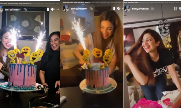 Sonya Hussyn Enjoys An Intimate Birthday Bash At Her Place