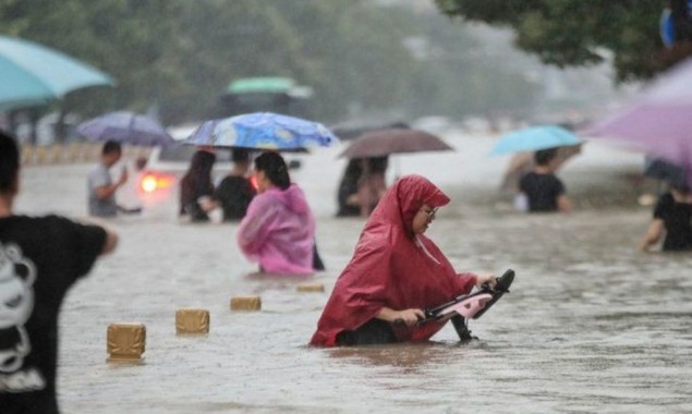 China rain floods