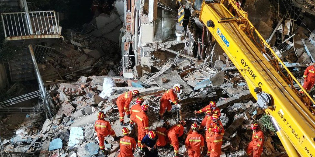 China hotel collapse