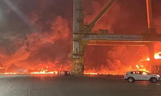 Dubai Jebel Ali Port Explosion