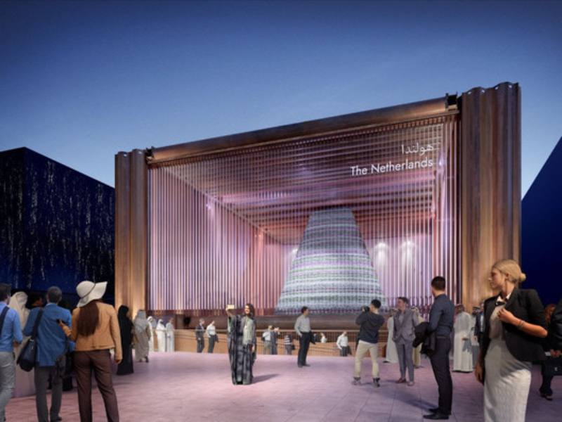 Dutch Dubai Expo 2020: Introduce a Temporary Biotope in the Dessert