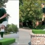 Hockey and ball stolen from the statue of Flying Horse Olympian Samiullah Khan
