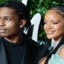 Rihanna, beau A$AP Rocky can’t stop smiling while filming music video