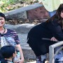 Demi Lovato and Valerie Bertinelli share fun while filming ‘Hungry’