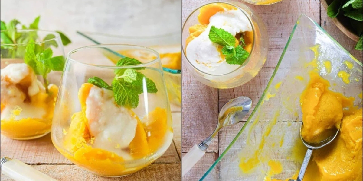 mango frozen dessert