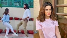 Mehwish Hayat along with her brother, takes on the trending TikTok challenge, urges fans to follow