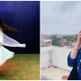 What does the rain remind Minal Khan of?