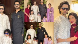 Adorable Eid Photos of Danish Taimoor and His Family
