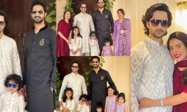 Adorable Eid Photos of Danish Taimoor and His Family