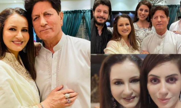 Beautiful Pictures of Saba Faisal with her family on Eid-ul-Adha