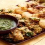 Monsoon Spiced Vegetable Pakoras (crispy batter dumplings)