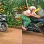 Video of an old woman riding a bike goes viral