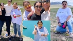 Faiza Saleem is on vacation with her friends in northern areas of Pakistan