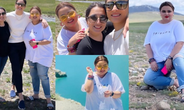 Faiza Saleem is on vacation with her friends in northern areas of Pakistan