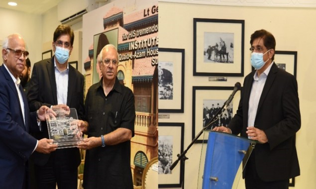 Murad Ali Shah addresses the first meeting at Institute of Nation Building (INB)