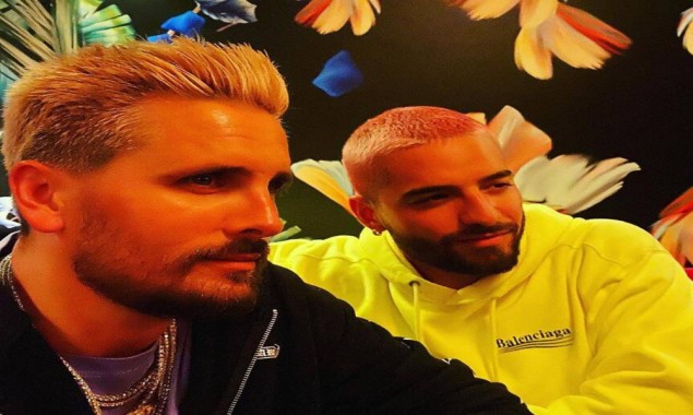 Maluma, the musician, appears to have a dispute with Scott Disick