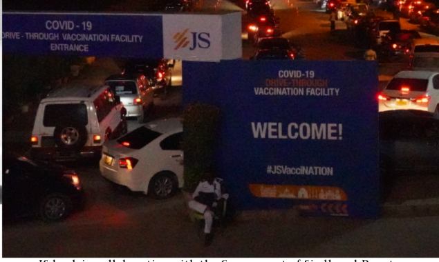Sindh govt, JS Bank launch first Covid-19 drive through facility