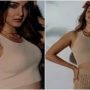 Kiara Advani flaunts in a nude crop top and bodycon skirt