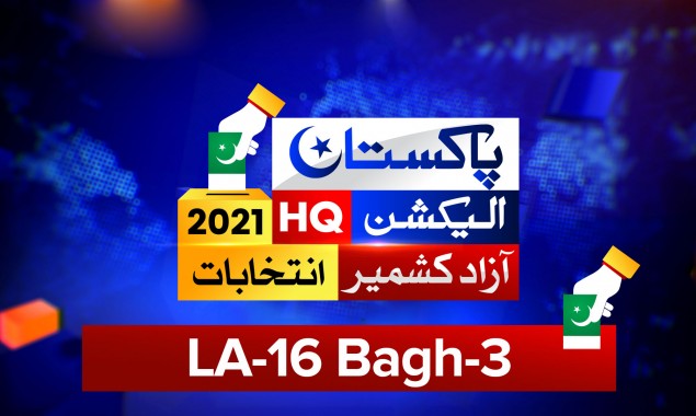 LA 16 Bagh 3 – AJK Election Results 2021