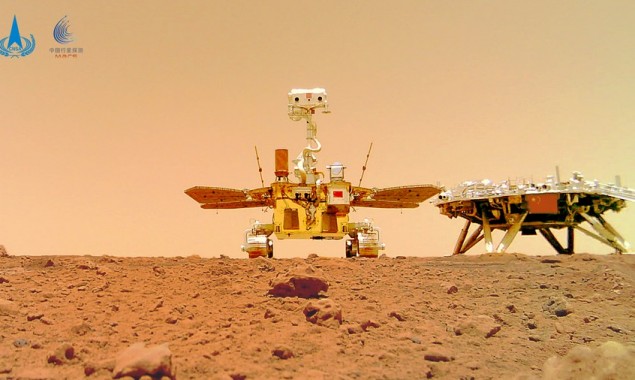 China’s Zhurong rover reaches complex terrain on Mars 