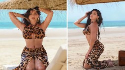 Nora Fatehi celebrates 30 million Instagram followers in a 6k bralette and thigh-slit skirt