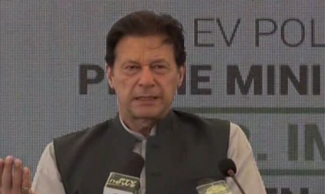 “Our electric vehicle policy is part of govt’s Clean & Green Initiative”: PM Imran