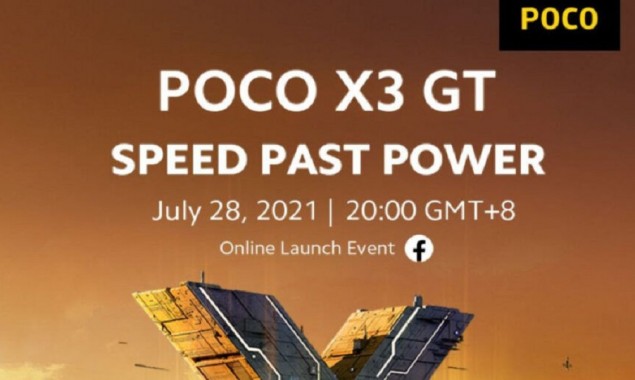 POCO X3 GT Design and Specs Revealed Ahead of Launch; Dimensity 1100 5G SoC and 67W Turbo Charging