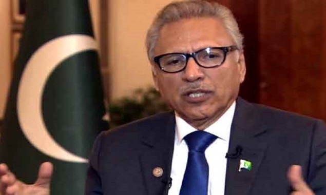 Pakistan looks forward to a peaceful neighbour: President Alvi